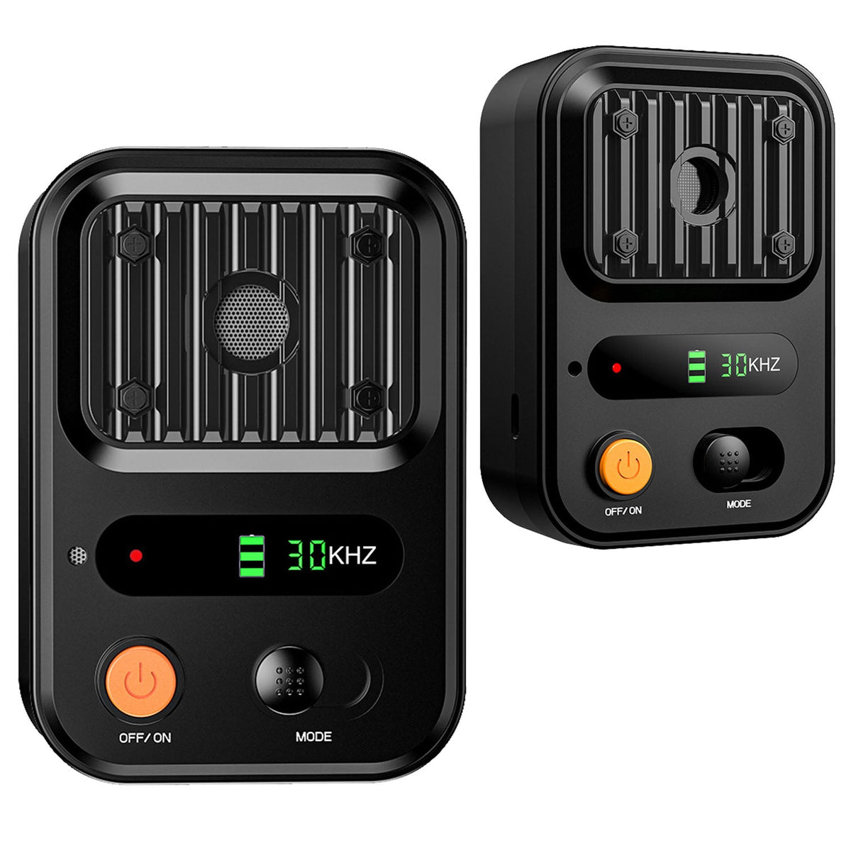 Ultrasonic Anti-Barking Device Rechargeable Auto Dog Bark Control Deterrent Box Training Device IPX4 Waterproof with 3 Frequency Max 32.8Feet Sensing