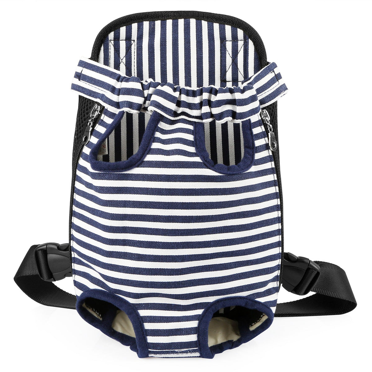 Dog Carrier Backpack Legs Out Front Pet Backpack Carrier Travel Bag Adjustable Shoulder Straps for Hiking Camping Shopping Biking