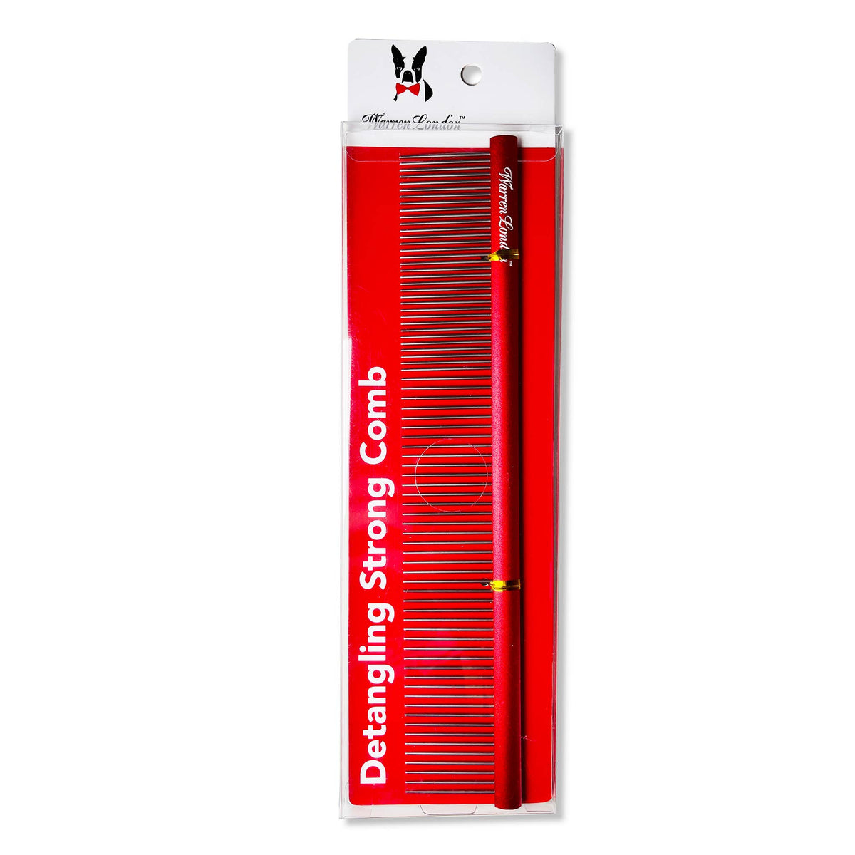 Detangling Comb for Dogs - 10" Strong and Durable Grooming