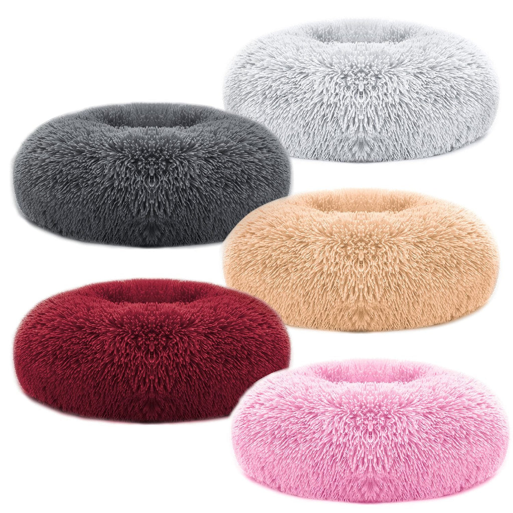 Pet Dog Bed Soft Warm Fleece Puppy Cat Bed Dog Cozy Nest Sofa Bed Cushion For S/M Dog