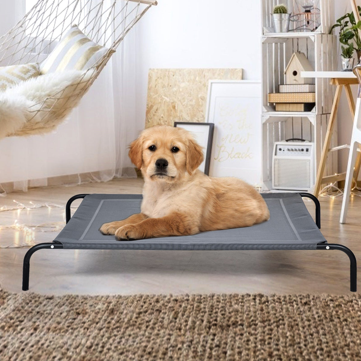 Elevated Pet Bed for Large Dogs