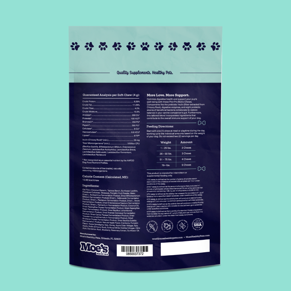 Pre + Pro Biotic Chews