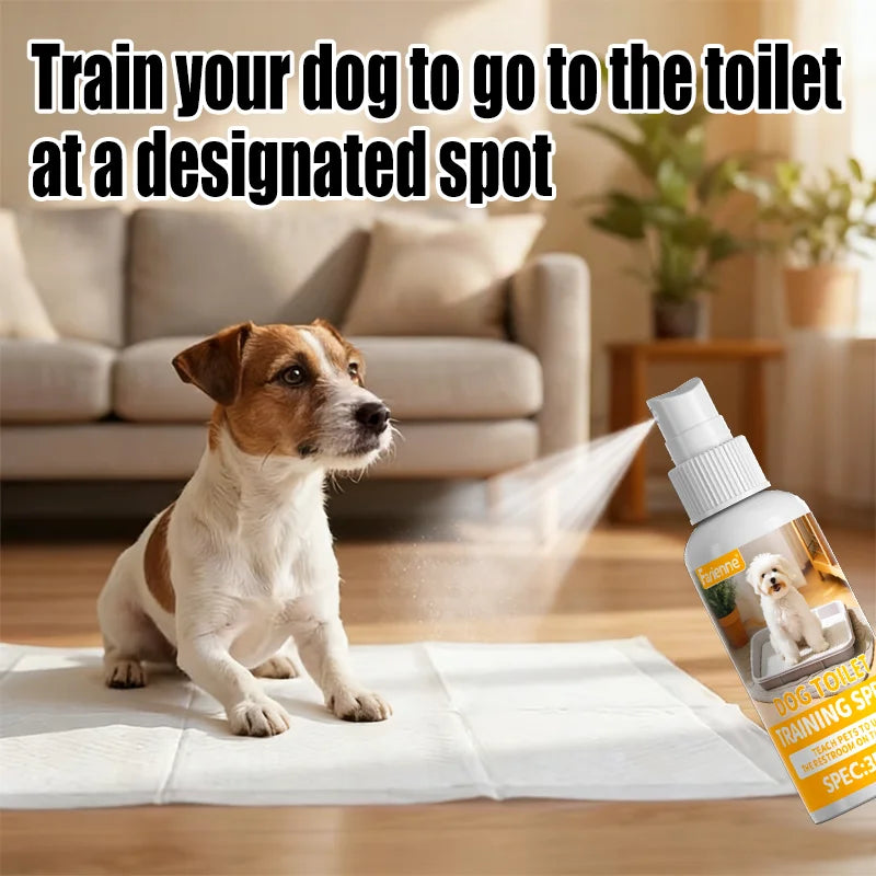 Dog Toilet Training Spray Pet Potty Inducer Puppy Pee Positioning Aid For Indoor Housebreaking Fast-Acting Puppy Training Aid