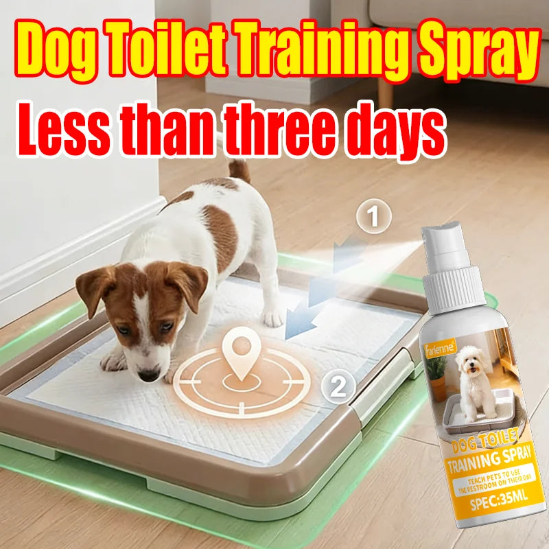 Dog Toilet Training Spray Pet Potty Inducer Puppy Pee Positioning Aid For Indoor Housebreaking Fast-Acting Puppy Training Aid