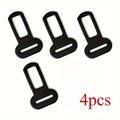 2/4 Pet Seat Belt Adapters - Car Metal Clips for Pet Leashes, Compatible with Truck & Car Seats