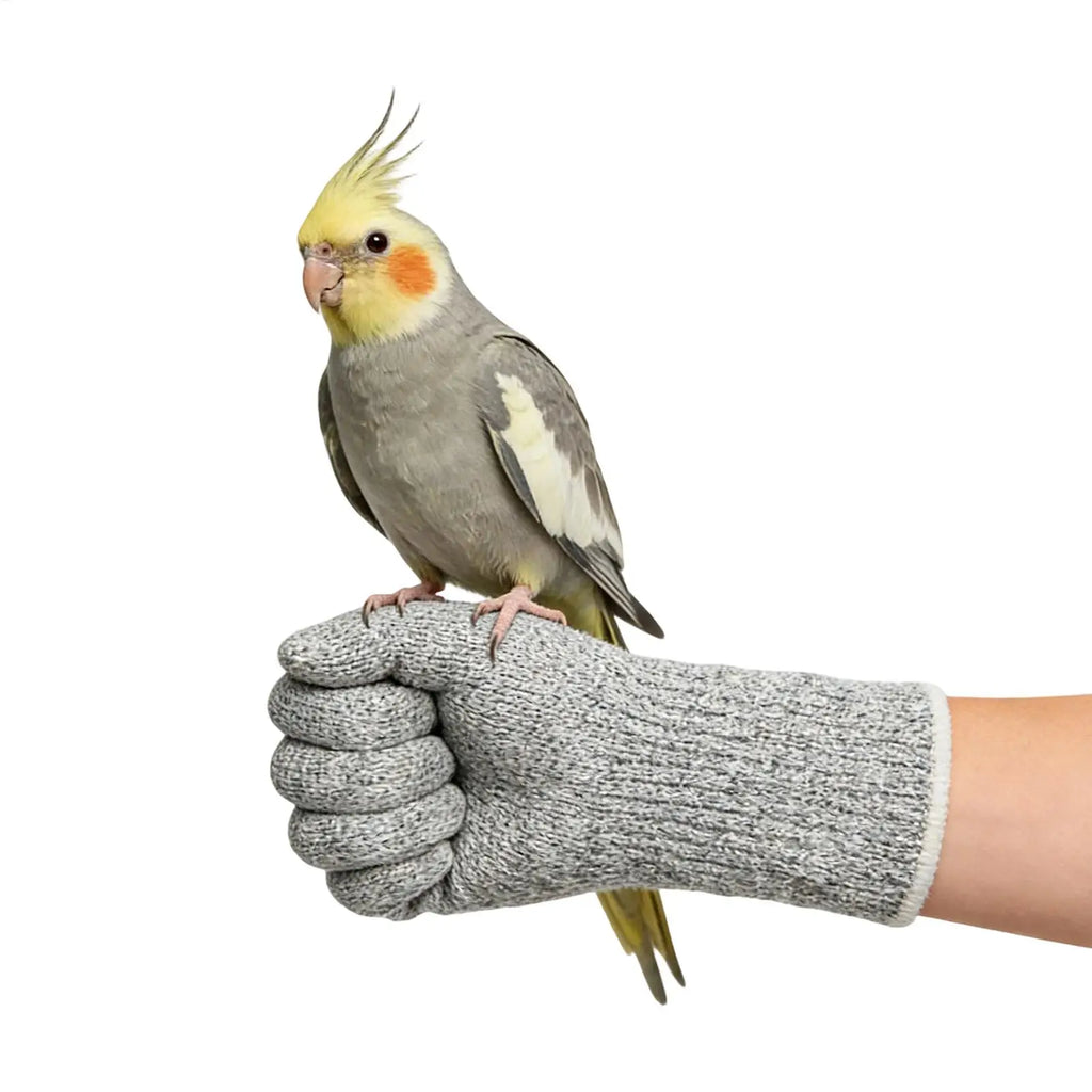 Pet Gloves Bite-resistant Hand Protection Gloves Scratch Resistant Bite Proof Multipurpose Glove For Birds Hamsters Cat Grooming
