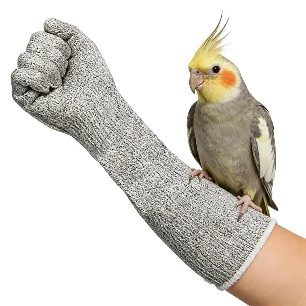 Pet Gloves Bite-resistant Hand Protection Gloves Scratch Resistant Bite Proof Multipurpose Glove For Birds Hamsters Cat Grooming