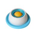 Cat Slow Feeder Bowl with Non-Slip Base Licking Mat & Chew-Proof Puzzle Toy for Boredom Relief and Fun Interactive Play
