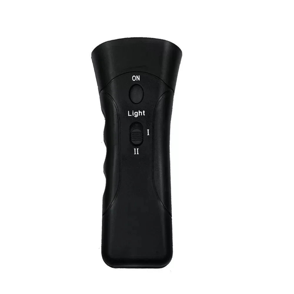 Handheld Ultrasonic Anti Barking Device Dog Training Tool with LED Light 2 Modes Pet Behavior Corrector