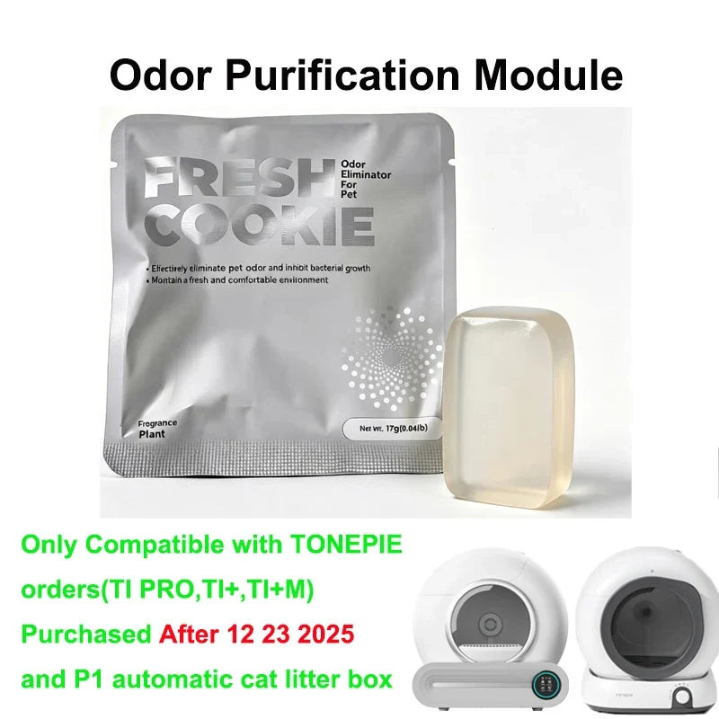 3/6 Pack Pet Odor Deodorant Gel Compatible With Tonepie P1 TI PRO/TI+M Cat Automatic Litter Box Orders Purchased After12 23 2025
