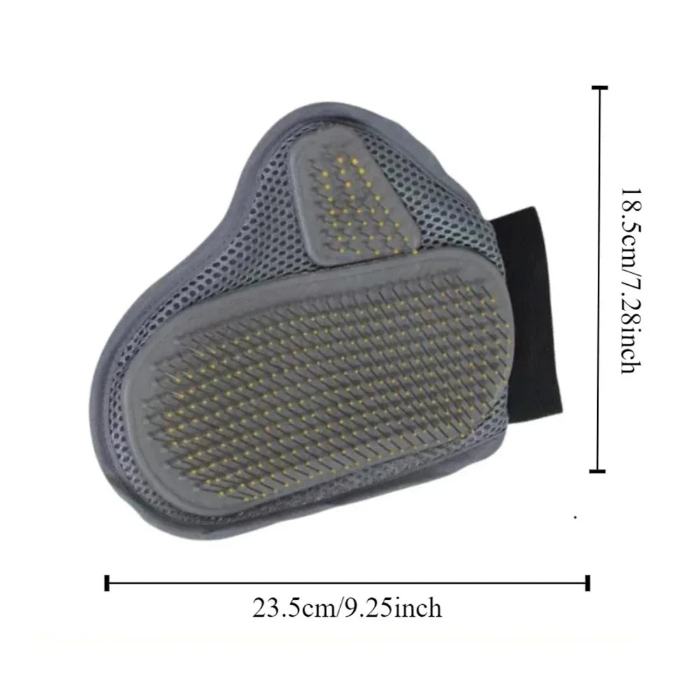 1Pc Pet Grooming Glove Hair Removal Brush Cat Dog Fur Hair Deshedding Gentle Efficient Dog Combs Pet Bathing Massage Products