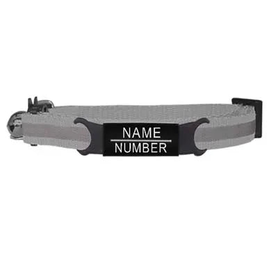 Reflective Cat Safety Buckle Collar Adjustable Custom Personalized ID Free Engraving Nylon Puppy Kittens Necklace