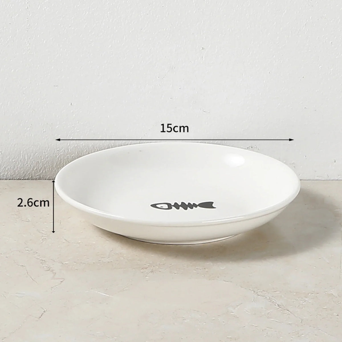 Pet Ceramic Bowl Nordic High Footed Ceramic Cat Food Bowl Snack Can Plate Anti Overturning Kitten Puppy Food Water Feeding Bowl