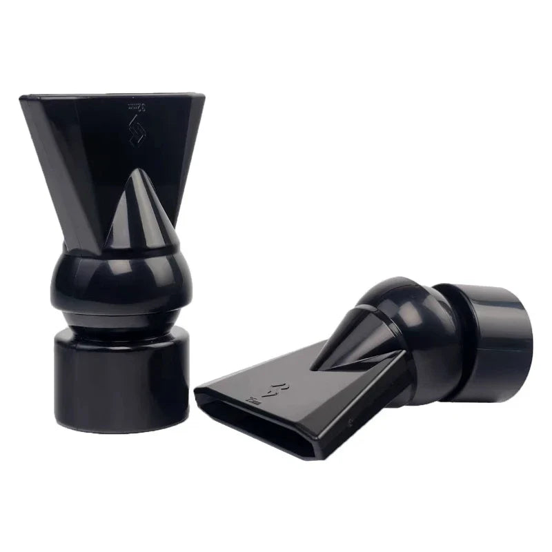 Black Aquarium Duckbill Outlet Dual Water Outlet Kit for Side/Back/Sump Filter & Stream Tank  Adjustable Direction Wave Nozzle