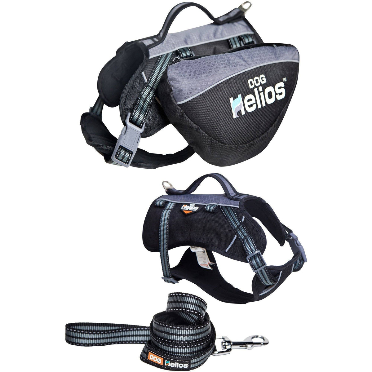 Dog Helios ® Freestyle 3-in-1 Explorer Sporty Convertible Waterproof Dog Backpack Harness