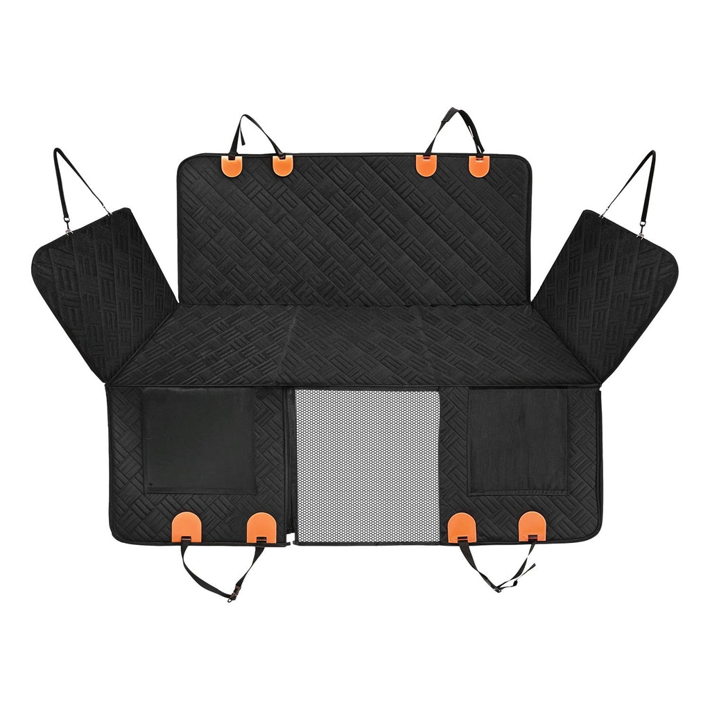 Waterproof Dog Car Seat Cover Hammock with Mesh Window