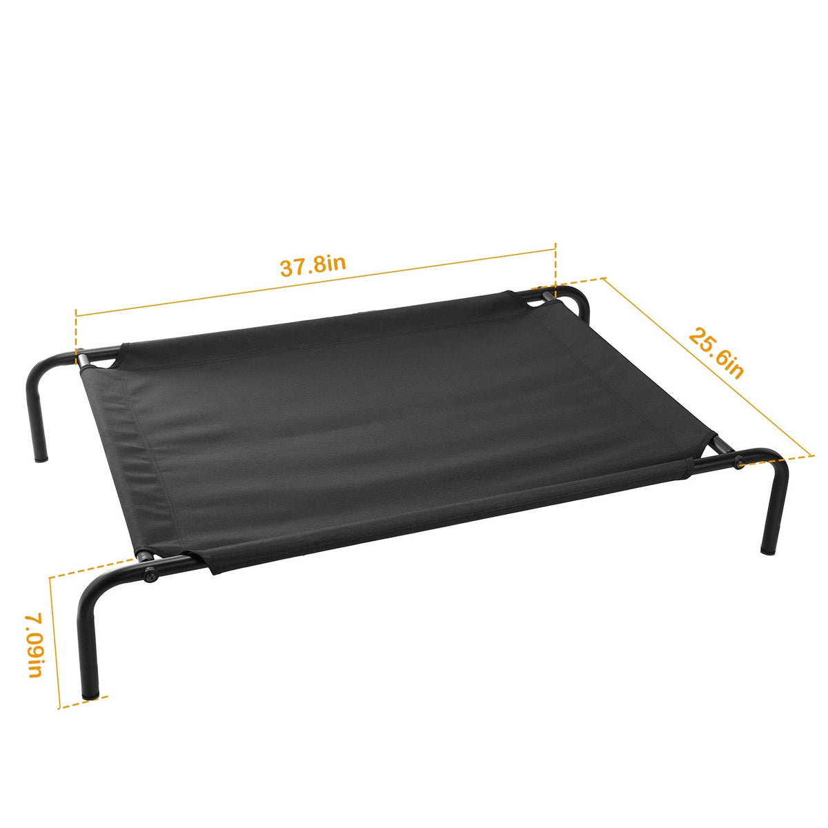 Elevated Pet Bed Dogs Cot Dogs Cats Cool Bed S/M/L Heavy-Duty Breathable Washable Indoor Outdoor Use