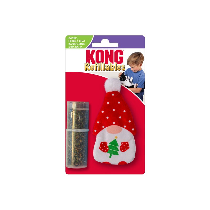 KONG Holiday Refillables Catnip Cat Toys