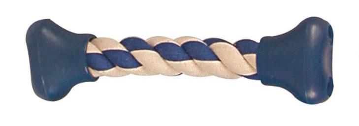 Pet Life ® 'Duffle Bag' 8 Piece Jute Rope and Rubberized Squeak Chew Pet Dog Toy Gift Set