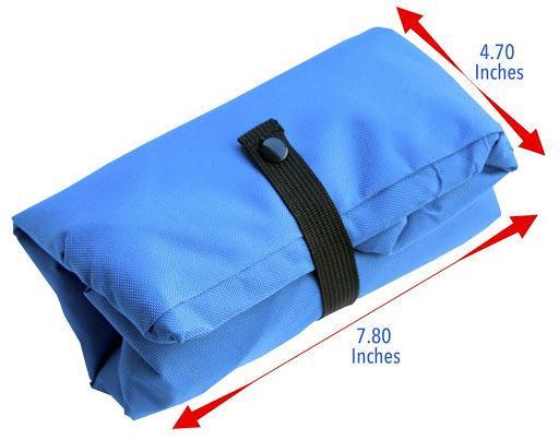 Pet Life ® 'Litter Go' Travel Folding Waterproof Kitty Cat Litterbox and Bath