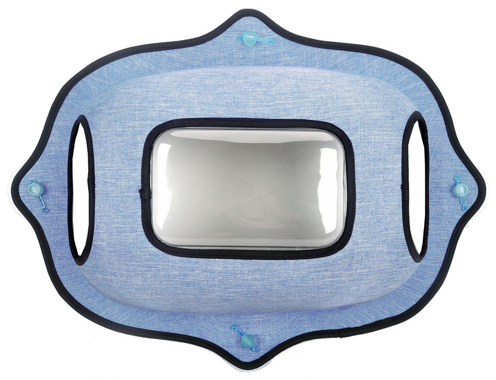 Pet Life ® 'Purr-view' See-through Suction Cup Kitty Cat Lounger and Bed