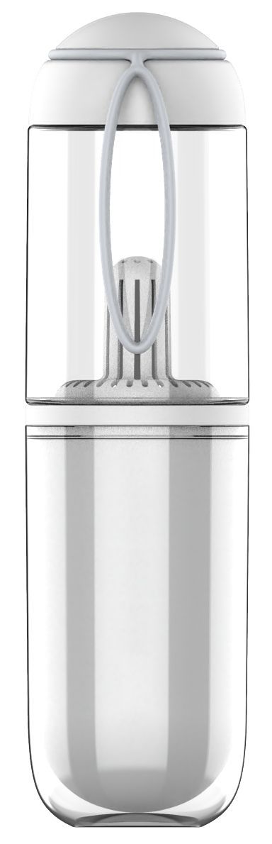 Pet Life ® 'PYURE' Handheld Travel Filtered Water Feeder