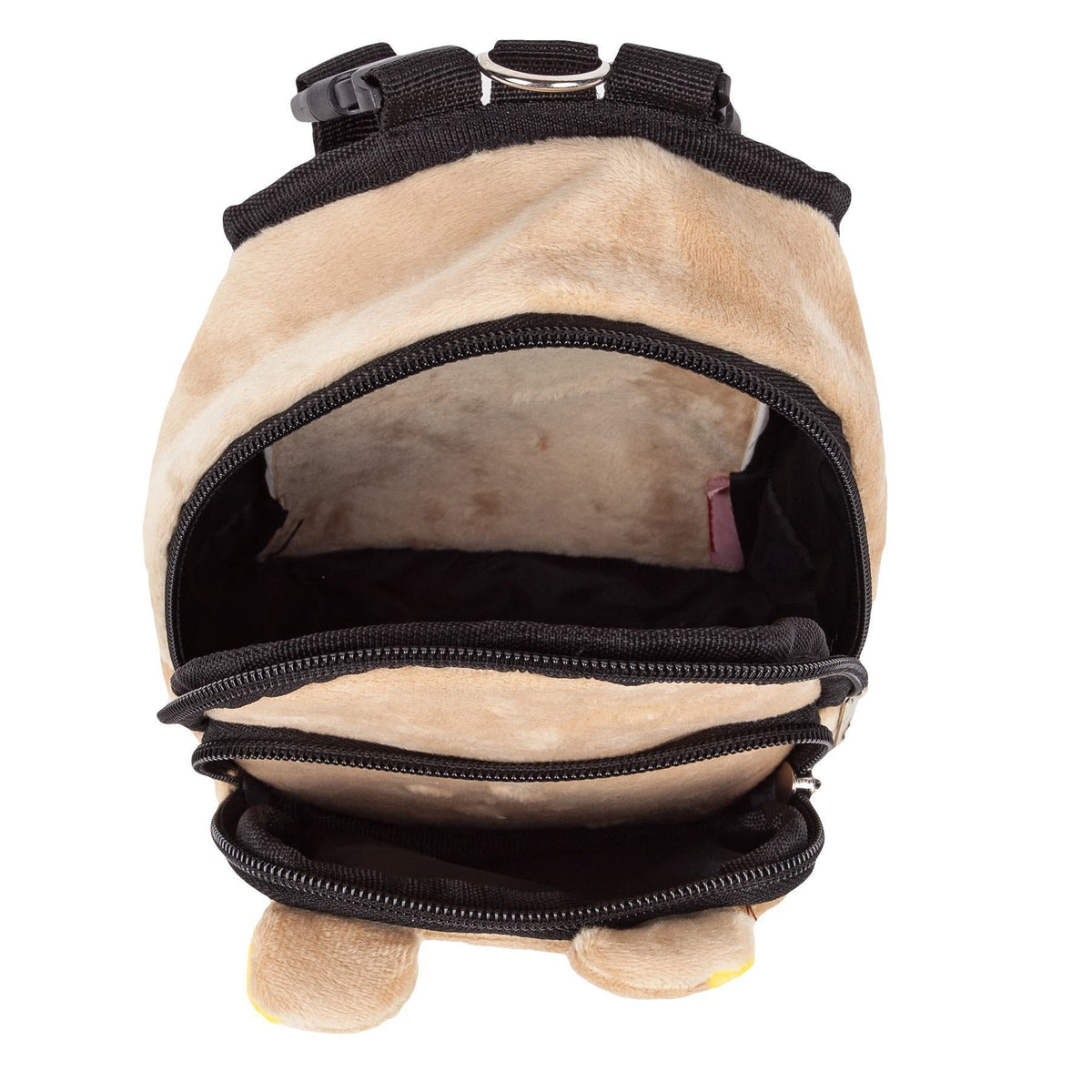 Pet Life ® 'Teddy Tails' Dual-Pocketed Animated Fashion Dog Harness Backpack