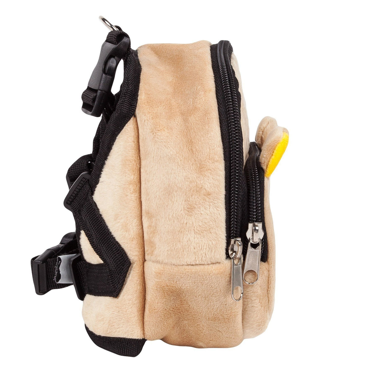 Pet Life ® 'Teddy Tails' Dual-Pocketed Animated Fashion Dog Harness Backpack