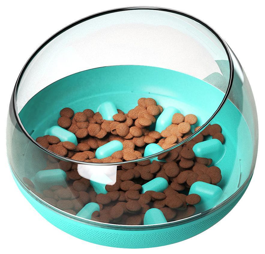 Pet Life ® 'Tumbowl' Slow Feeding Pet Bowl