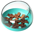 Pet Life ® 'Tumbowl' Slow Feeding Pet Bowl