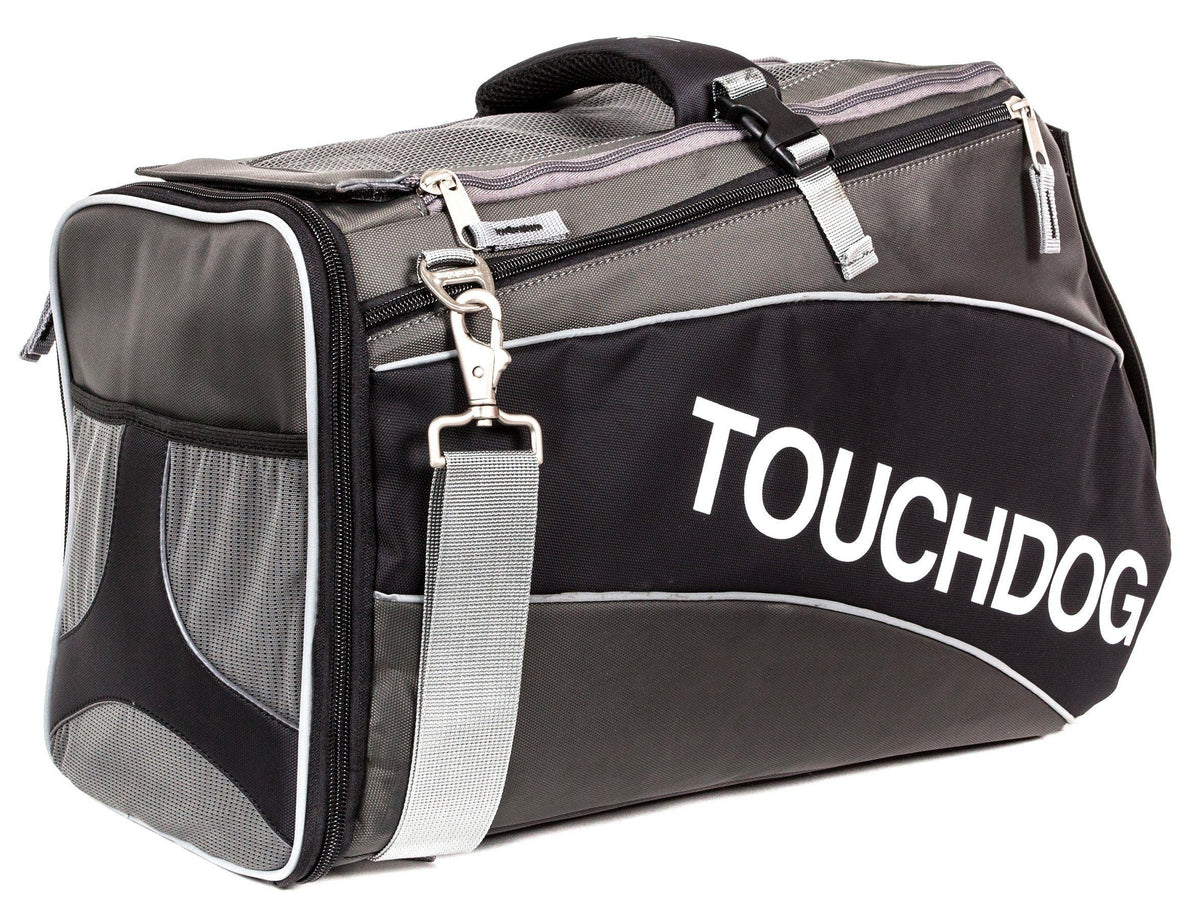Touchdog ® 'Modern-Glide' Airline Approved Water-Resistant Sporty Travel Fashion Pet Dog Carrier