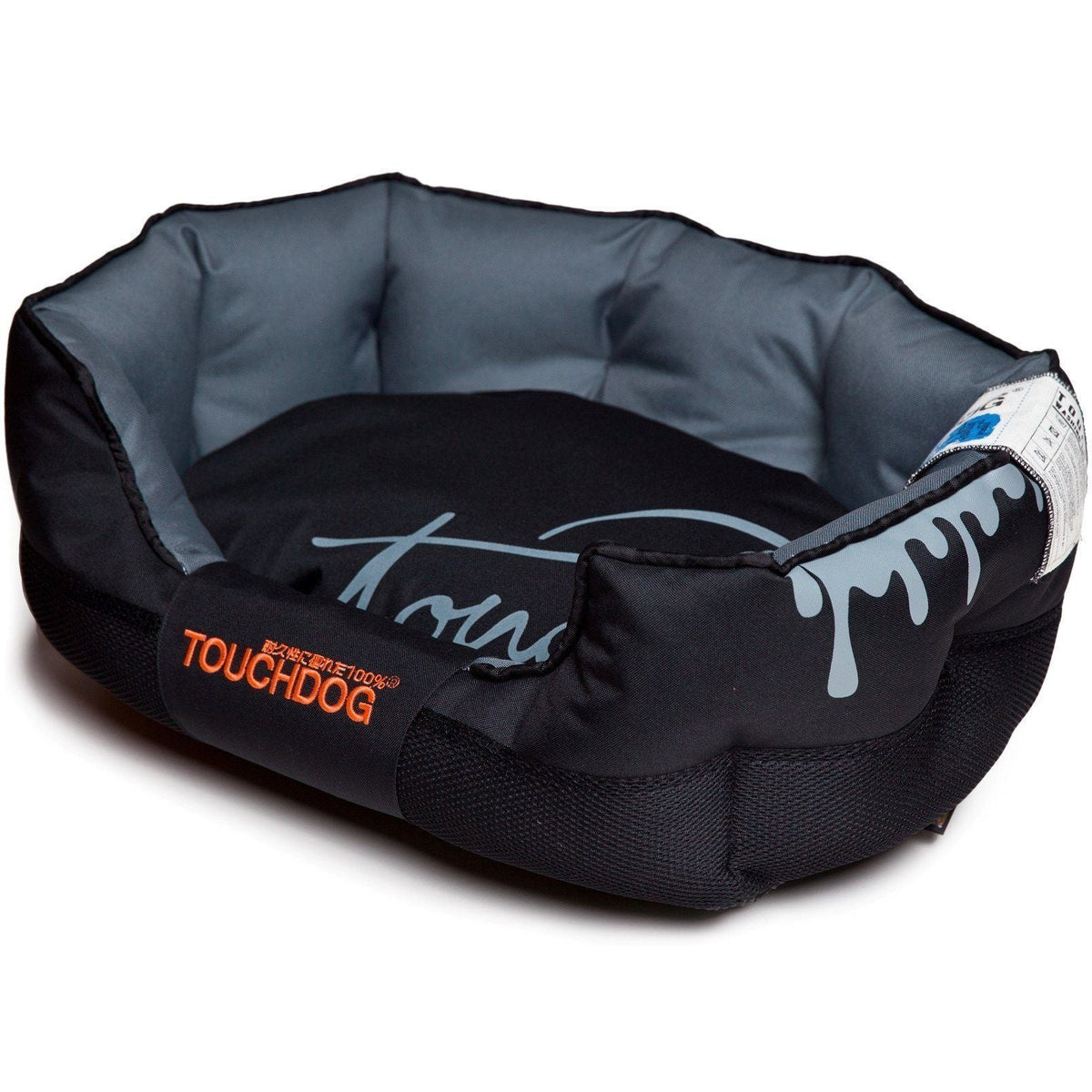 Touchdog ® 'Performance-Max' Sporty Reflective Water-Resistant Dog Bed